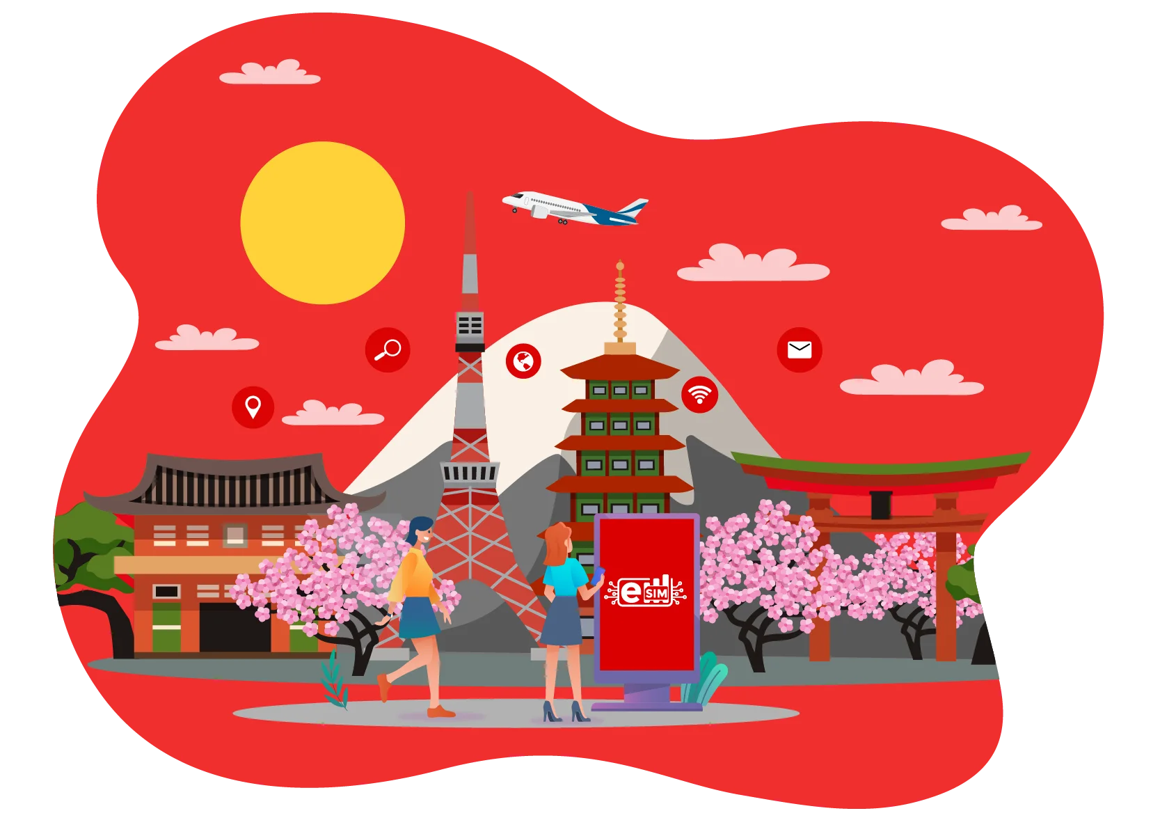 Choose your best eSIM offer in Japan